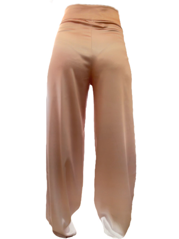 شلوار ساتن ال ایکس وارداتی زارا رنک پینکی سایز 38 تا44