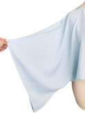 حریر آبی تابستانی زنانه فری سایز